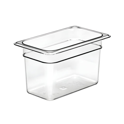 GN 1/4 Food Container, Clear Polycarbonate