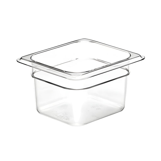 GN 1/6 Food Container Large, Clear Polycarbonate