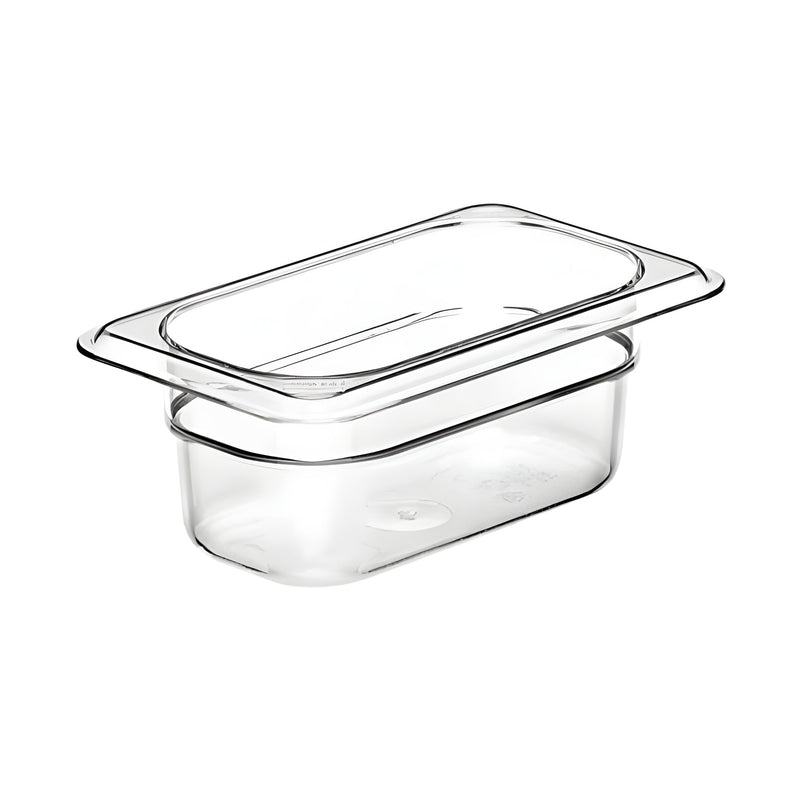 GN 1/9 Food Container, Clear Polycarbonate