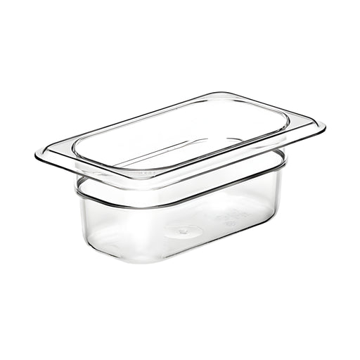 GN 1/9 Food Container, Clear Polycarbonate