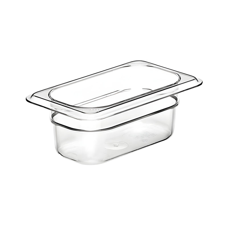 GN 1/9 Food Pan, Clear Polycarbonate