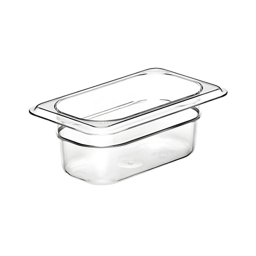 GN 1/9 Food Pan, Clear Polycarbonate