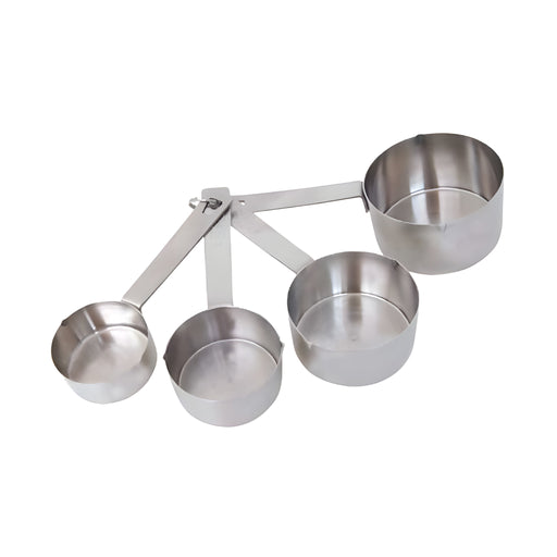 Measuring Cups Set of 4 (1/4-1/3-1/2-1/1), Stainless Steel