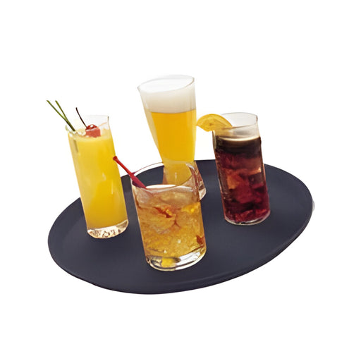 Camtread Round Non-Slip Tray Large, Brown