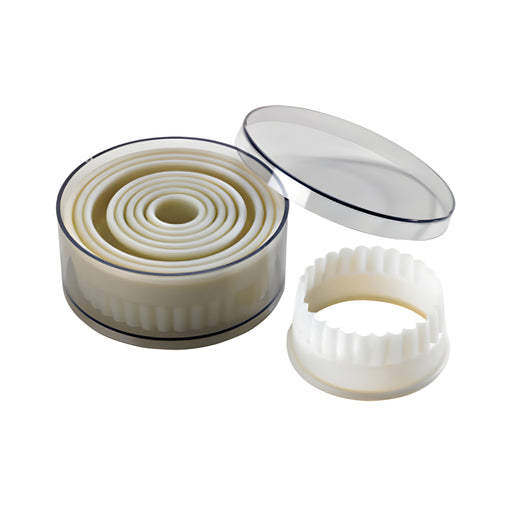 Round Fluted Cutter Set, Polyglass