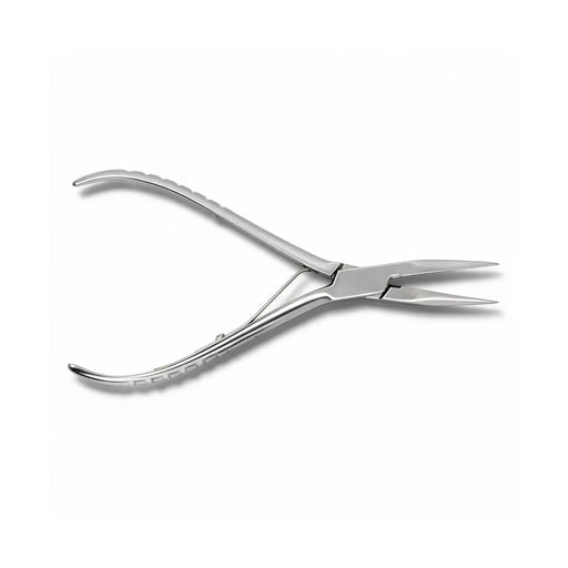 Flat Edged Fishbone Tong, Stainless Steel