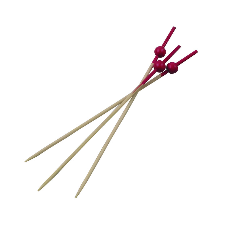 Bamboo Bowl Stick Red (Pack of 500)