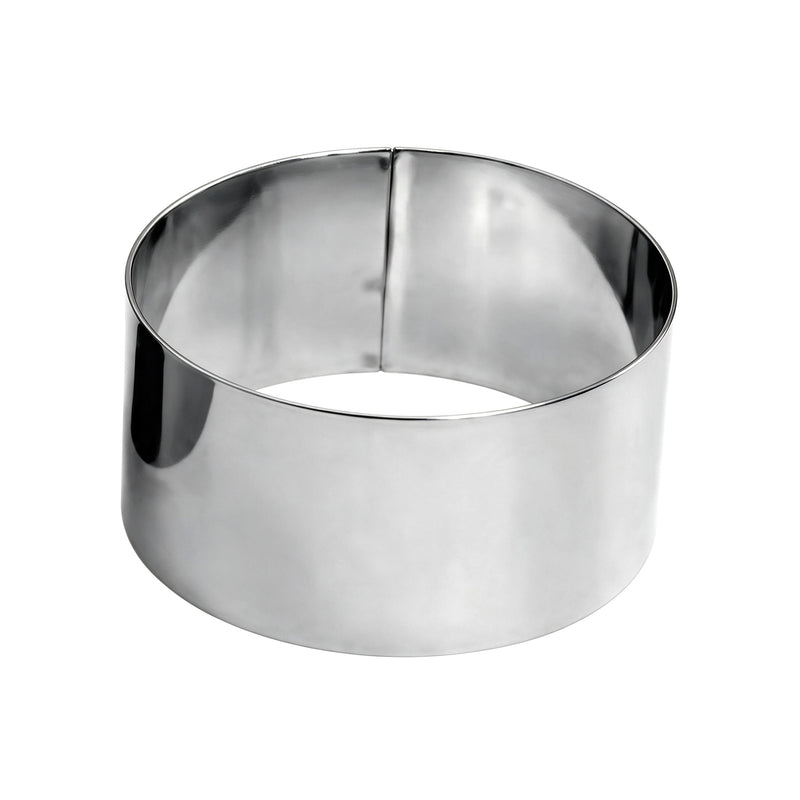 Round Cake Ring 6x6cm, Stainless Steel