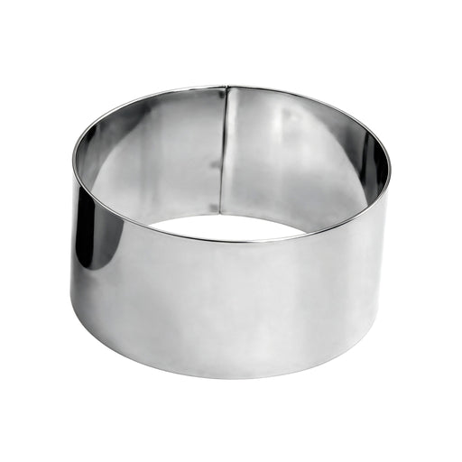 Round Cake Ring 6x6cm, Stainless Steel