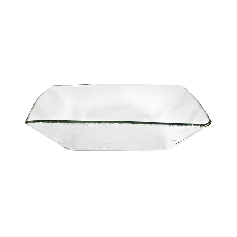 Square Salad Bowl, Clear