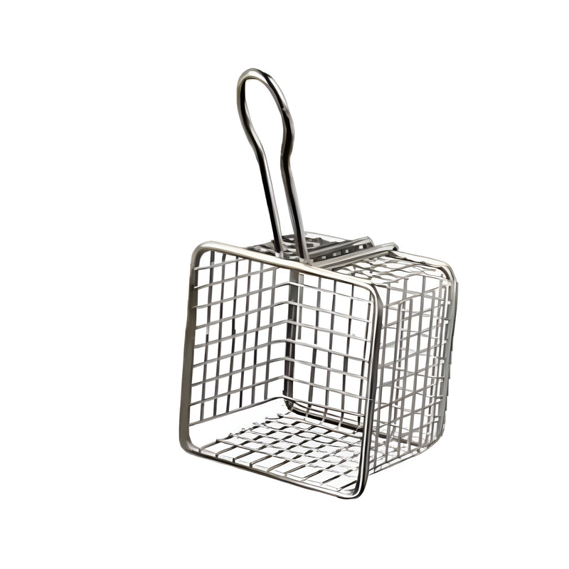 Square Fry Basket, Stainless Steel