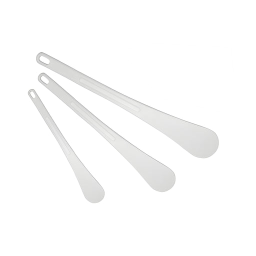 Polyglass Spatula Small, White, 220°C, Anti-Fall Handle