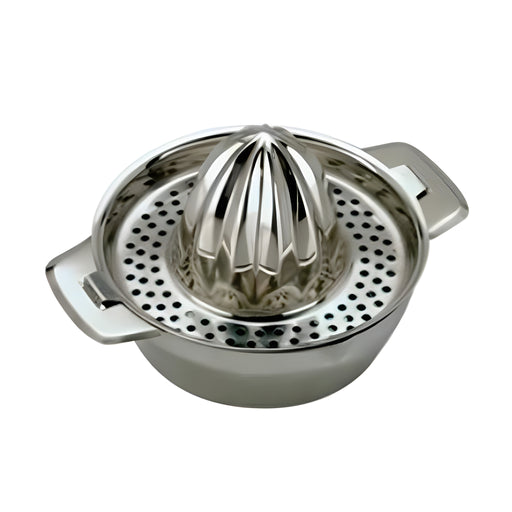 Lemon/Fruit Squeezer, 2 Pieces, Stainless Steel