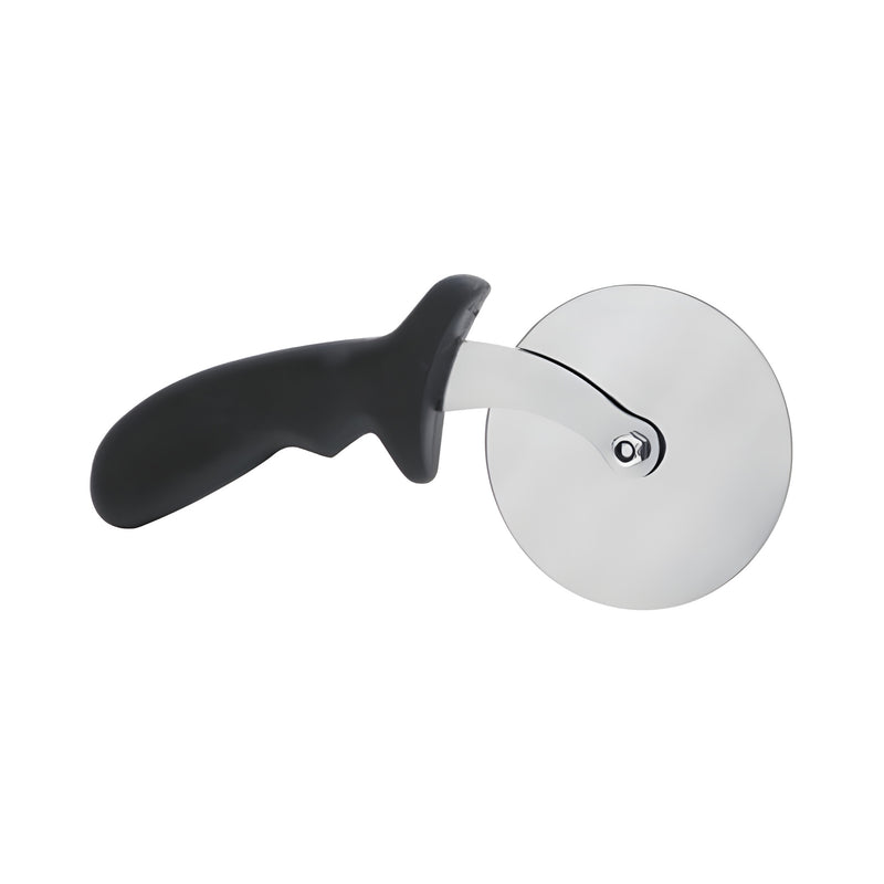 Pizza Wheel, Black Handle, Stainless Steel