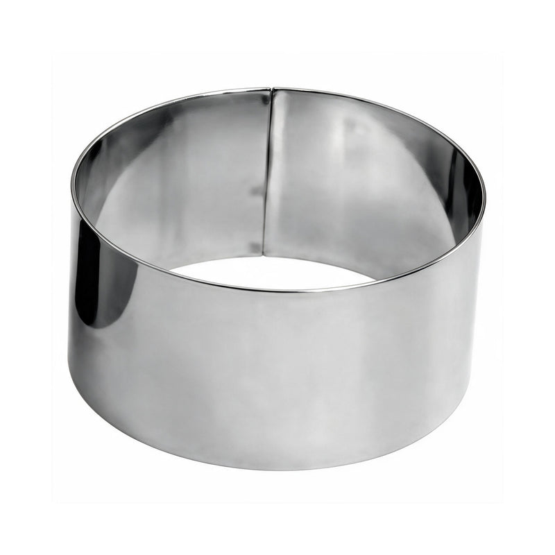 Round Cake Ring x H4cm, Stainless Steel