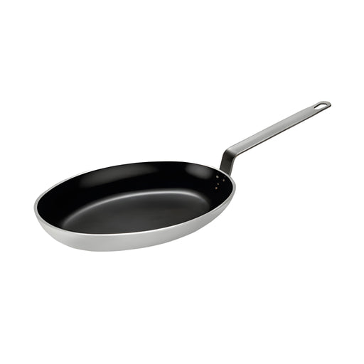 Oval Frying Pan, Non-Stick Aluminium