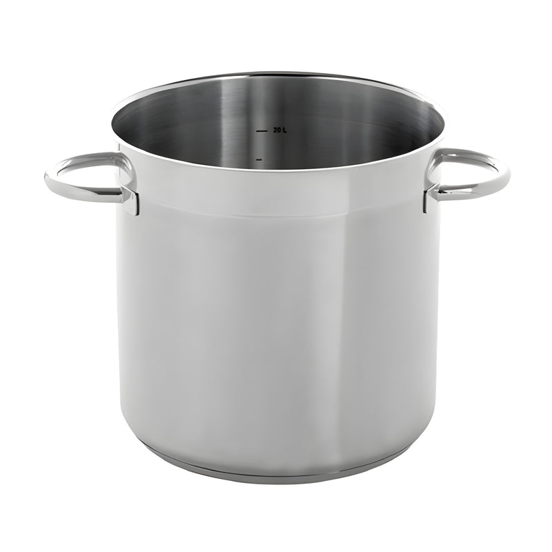 Qualiplus Stockpot Large, Stainless Steel
