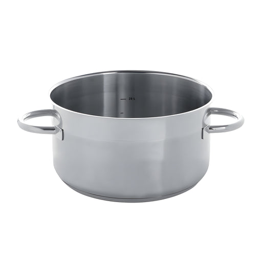 Qualiplus Sauté Pan 2 Handles Small, Stainless Steel