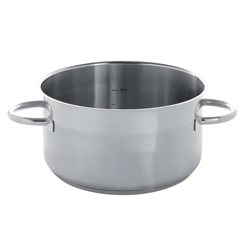 Qualiplus Sauté Pan 2 Handles Large, Stainless Steel