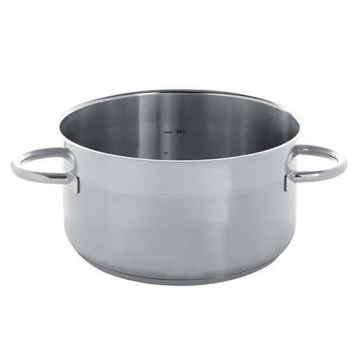 Qualiplus Sauté Pan 2 Handles Extra Large, Stainless Steel