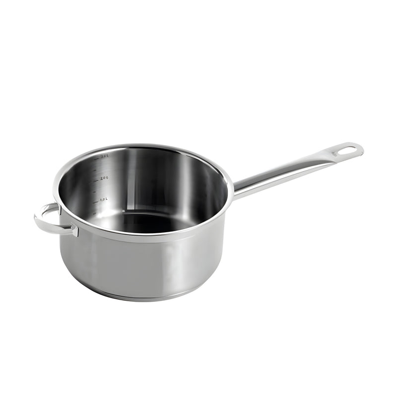 Qualiplus Saucepan 28cm, Stainless Steel