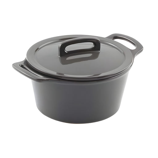 Bistronome Grey Casserole Large with Lid