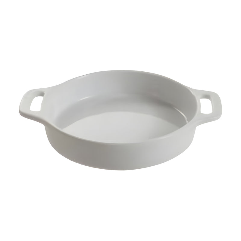 Bistronome Crème Brûlée Plate, White
