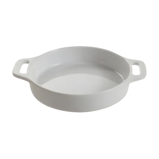 Bistronome Crème Brûlée Plate, White