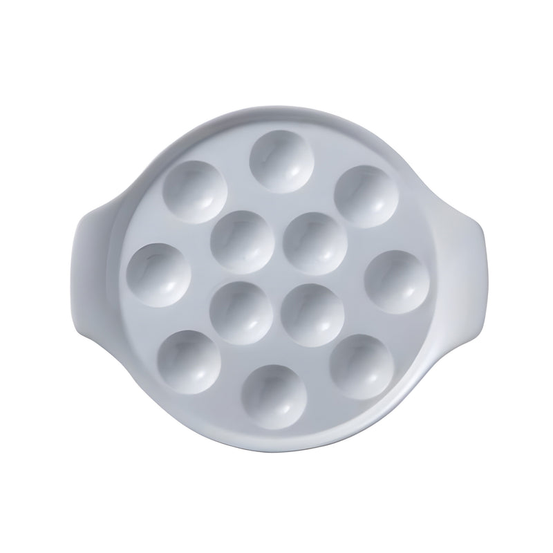 Snails Plate, 12 Holes