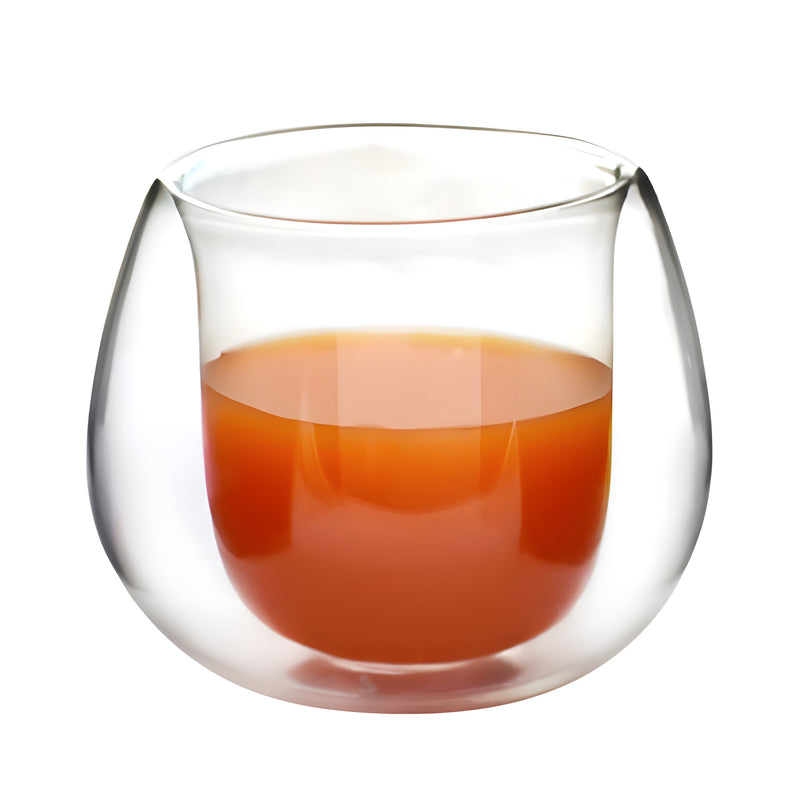 Twice Bowl, Double Wall Glass