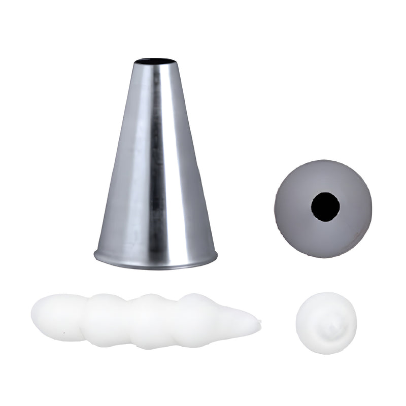 Plain Piping Tube Small, Stainless Steel