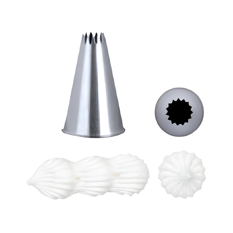 Star Piping Tube Small, Stainless Steel