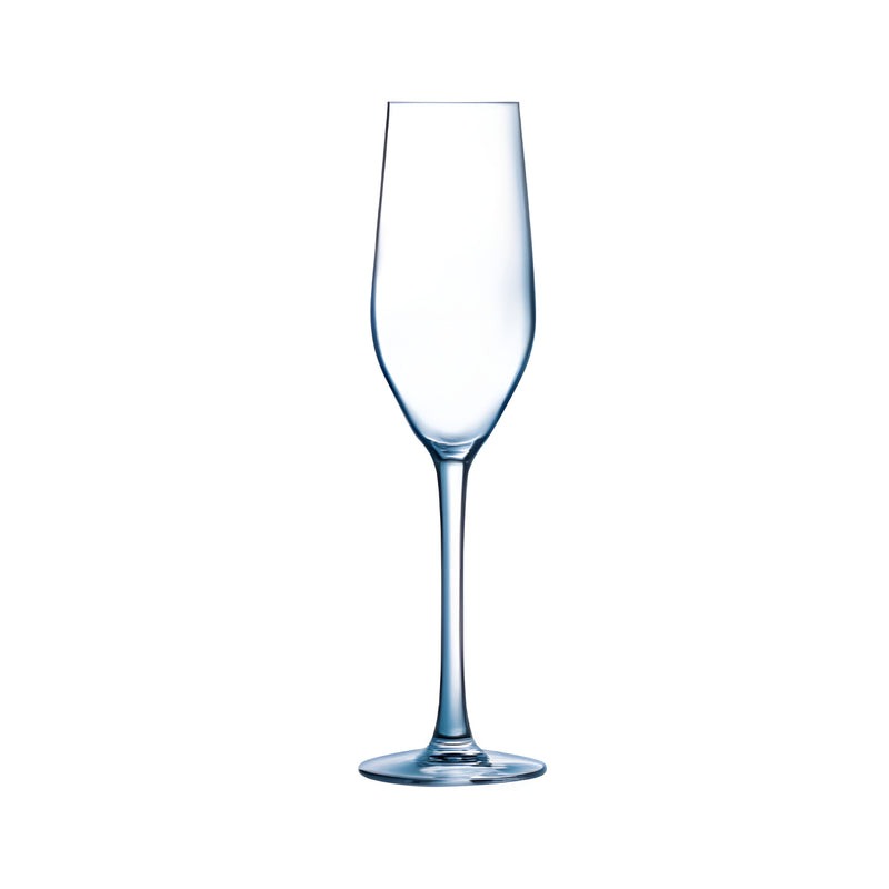 Mineral Champagne Flute, Crystal