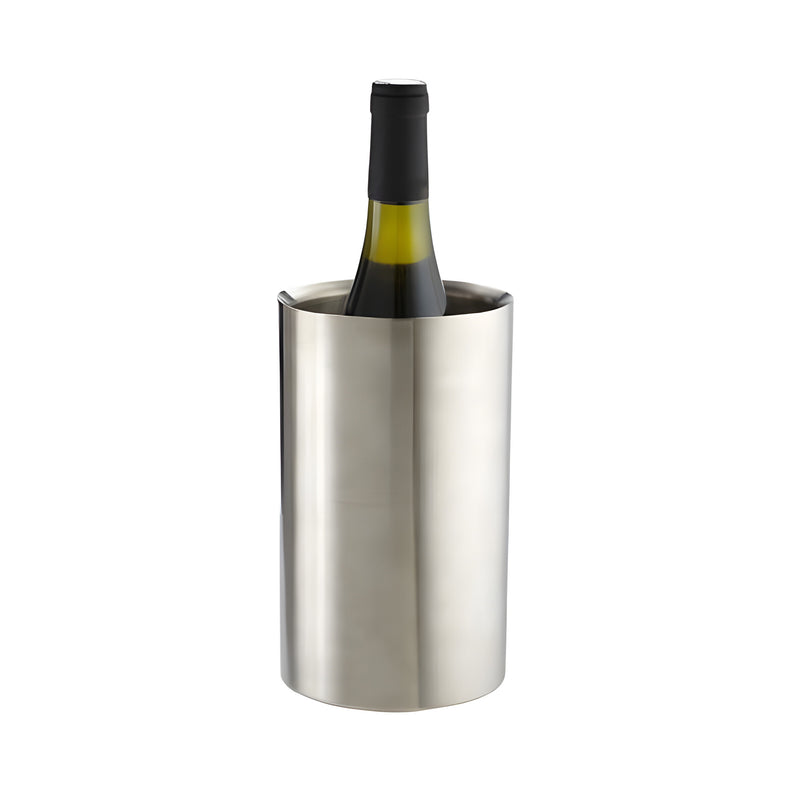 Double Wall Bottle Cooler, Stainless Steel