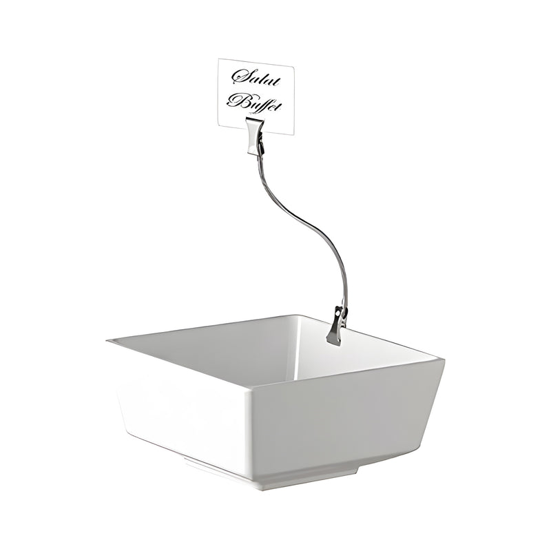 Flexible Label Holder, 2 Clips