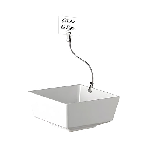 Flexible Label Holder, 2 Clips