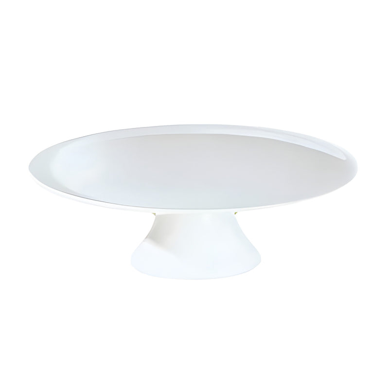 Cake Stand, White Porcelain