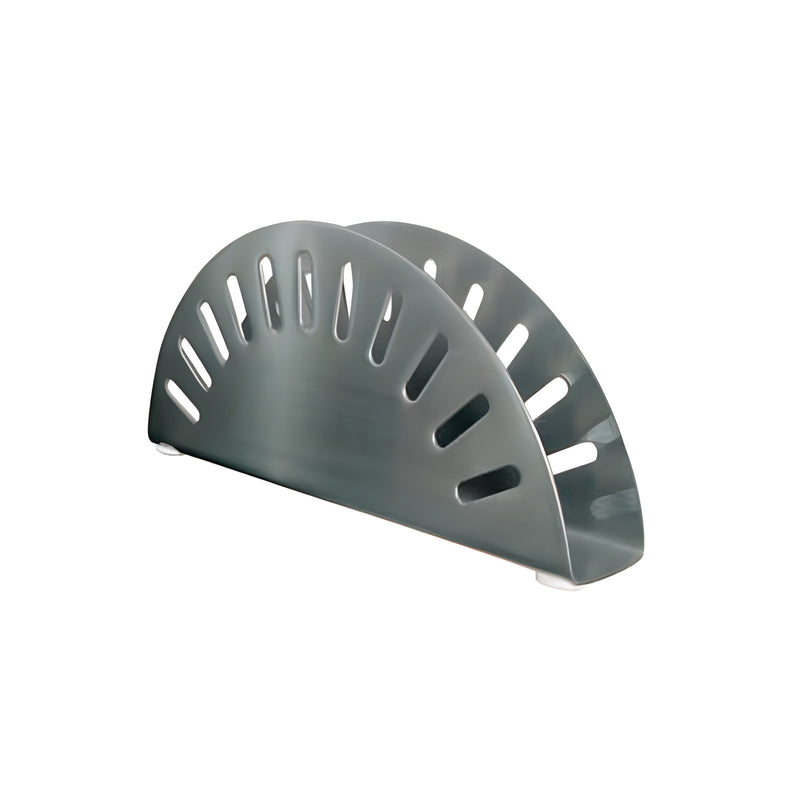 Napkin Holder, Perforated Matt Stainless Steel