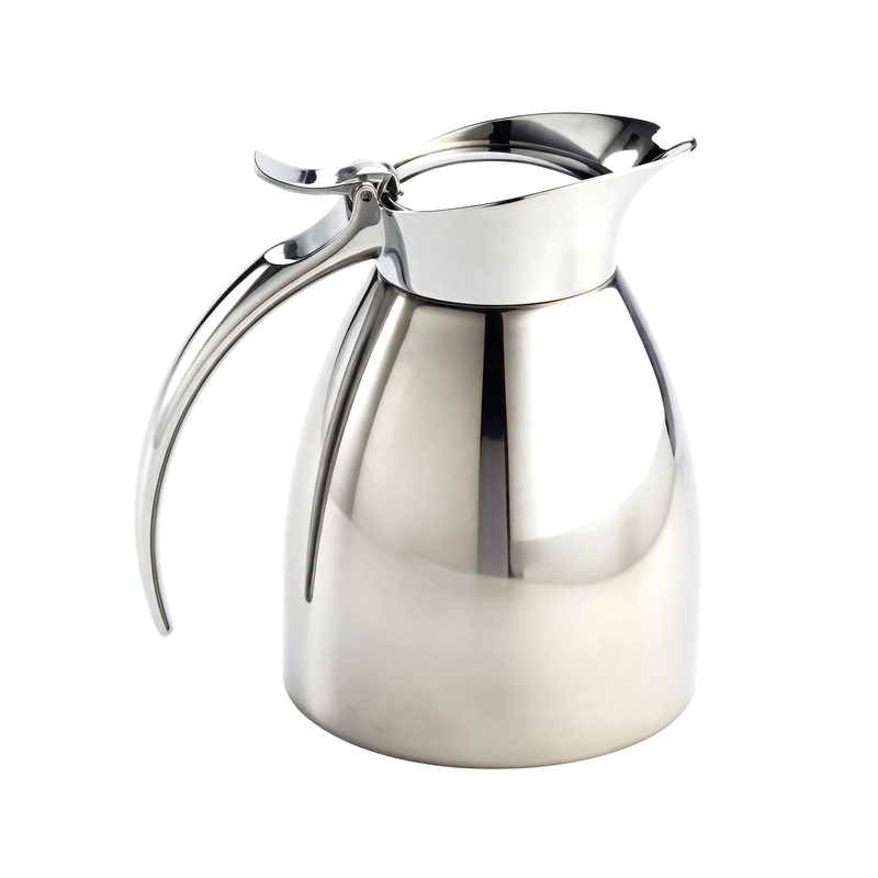Oxygene Double-Wall Insulated Jug Large, Stainless Steel