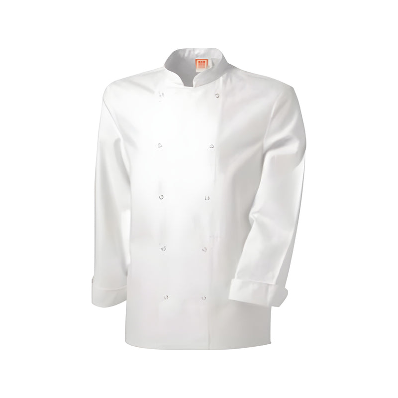 Classic White Full-Sleeve Chef Jacket, Size XXL