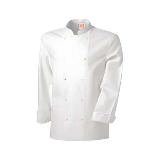 Classic White Full-Sleeve Chef Jacket, Size XXL
