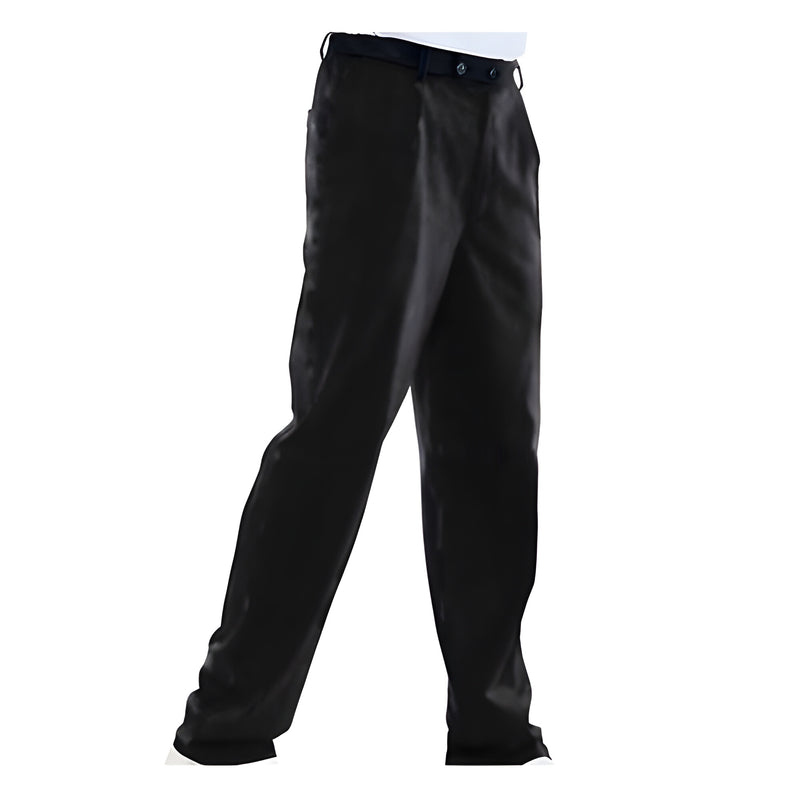 Classic Chef Trousers, Black — Size 36