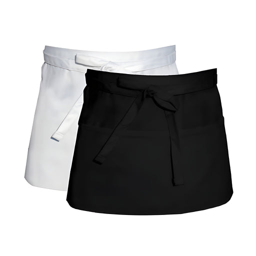 Classic Half Apron, White