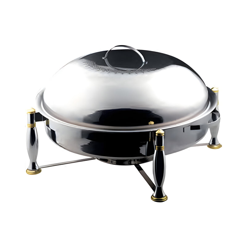 Ouzi Chafing Dish with Chrome Legs
