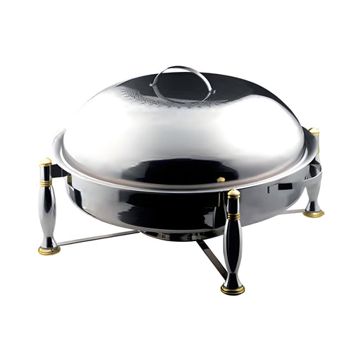 Ouzi Chafing Dish with Chrome Legs
