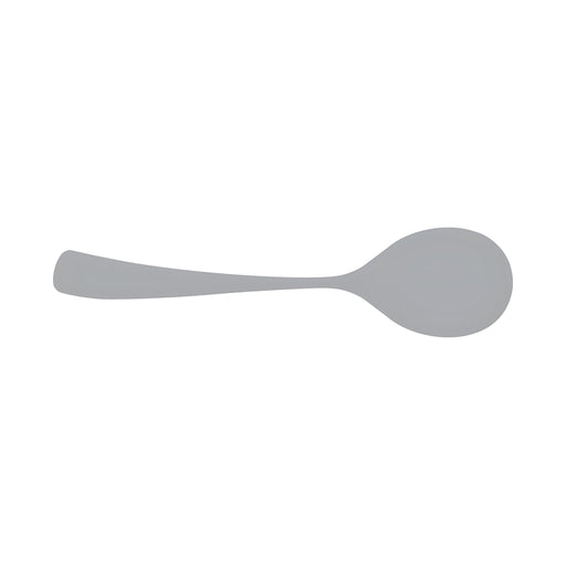 Larch Mirror Round Soup Spoon, Stainless Steel