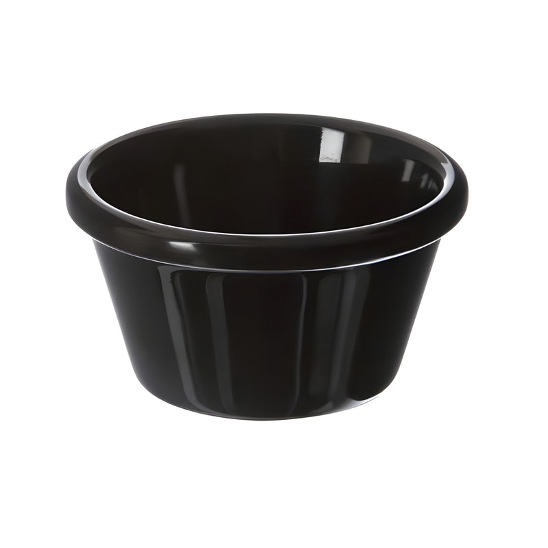 Ramekin Large, Black Melamine