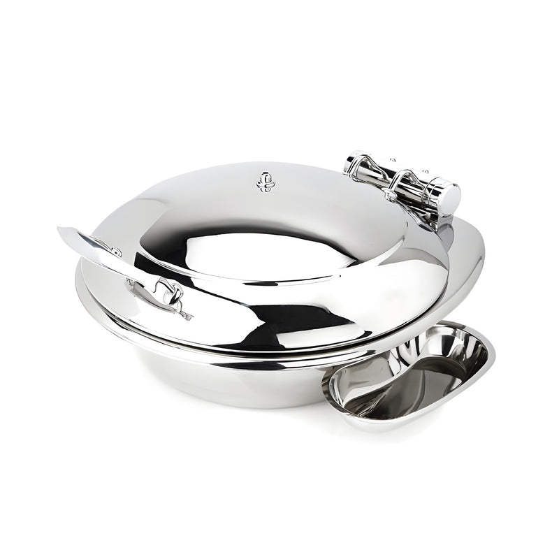 Star Round Induction Chafing Dish with Spoon Holder
