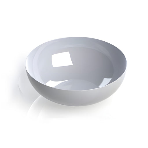 Style Salad Bowl Large, White Porcelain