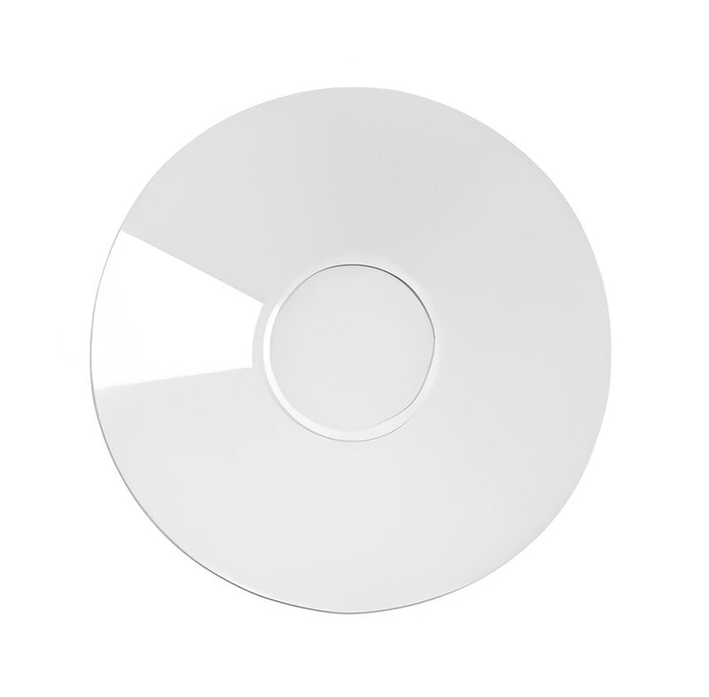 Style Round Espresso Saucer, White Porcelain
